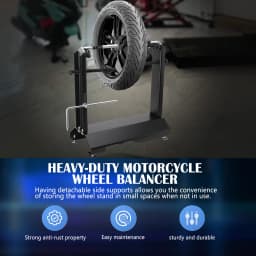 Motorcycle Tire Balance Frame General Manual Simple Balancing Machine Balance Instrument Tire Straightener Maintenance Tools