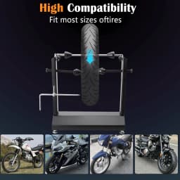 Motorcycle Tire Balance Frame General Manual Simple Balancing Machine Balance Instrument Tire Straightener Maintenance Tools