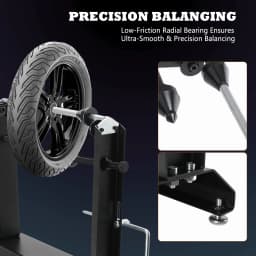 Motorcycle Tire Balance Frame General Manual Simple Balancing Machine Balance Instrument Tire Straightener Maintenance Tools