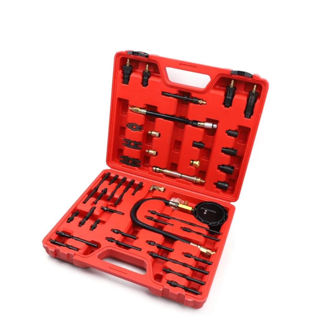 Compression Tester 46pcs Pressure Loss Tester Engine Tester for BMW Chrysler Fiat Ford Hyundai Pressure Tools for Car