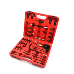 Compression Tester 46pcs Pressure Loss Tester Engine Tester for BMW Chrysler Fiat Ford Hyundai Pressure Tools for Car