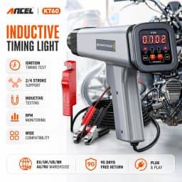 KZYEE KT60 Digital Timing Light 12V Inductive Strobe Light 2 4 Stroke Engine Ignition Timing Gun for Car Motorcycle