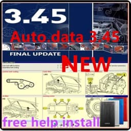 Auto Data 3.45 auto data car software with free install video to help autodata 3.45 car software