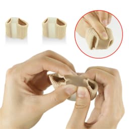 2PCS Bunion Corrector Toe Splint Straightener Hallux Valgus Foot Separator