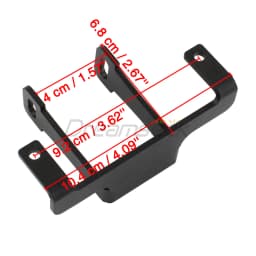 Motorcycle Spotlight Auxiliary Bracket for Yamaha TMAX 560 2022 2023 2024 Fog Lamp Holder Headlight Driving Light Mount Black