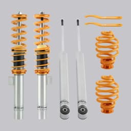 maXpeedingrods Coilovers for BMW E46 316i 318d 320i, 323i 325i 328i 330i 1998-2006 Height Adjustable Suspension Kit Struts