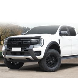 Matte Black Bug Shield Hood Deflector Guard Bonnet Protector For Ford Ranger Raptor 2023 2024 T9