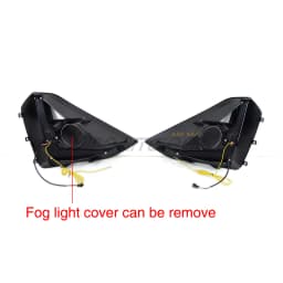 LED DRL Daytime Running Light for Isuzu D-max Dmax Facelift Model RG01 2023+ Fog Lamp w/ Sequential Dynamic Turn Signal Daylight