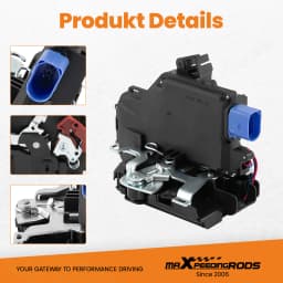 Door Lock Actuator Rear Right FOR VW JETTA MK3 TOURAN CADDY MK3 2003-2010 7PIN 7L0839016 3D4839016A