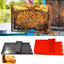 Beeswax Foundation Press Mold Beekeeping Silicone Flexible Bee-hive Wax For Machine Foundation Sheets Press Tool For Beekeeper