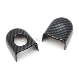 8PCs Carbon Fiber Pattern Door Handle Cover Decoration Set Trim For VW Volkswagen Transporter T5 T6 Touran Caddy Van 2004-2015