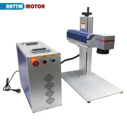 【EU Stock】Raycus 30W 50W Jewelry Laser Engraving Machine Fiber Laser Source For Marking Gold Silver Aluminum Copper Metal Ring