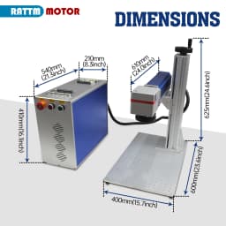 【EU Stock】Raycus 30W 50W Jewelry Laser Engraving Machine Fiber Laser Source For Marking Gold Silver Aluminum Copper Metal Ring