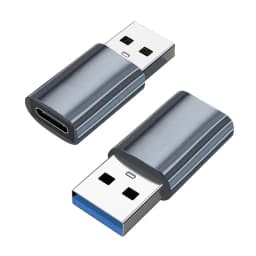 USB C to USB 3.1 Adapter High-Speed Type C Female to USB A Male Charger Cable Converter for Laptop Hard Drive