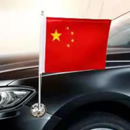 Flag Pole Bracket Suction Cup Flagpole Display Holder Bike Trailer Flag Mounting Bracket Kids Outdoor for Car SUV House Truck
