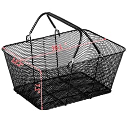 SucceBuy 12PCS Shopping Baskets Storage with Handles Grocery Mall Cart Kids Basket for Supermarkets Organizing Retail Stores