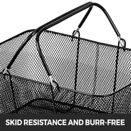 SucceBuy 12PCS Shopping Baskets Storage with Handles Grocery Mall Cart Kids Basket for Supermarkets Organizing Retail Stores
