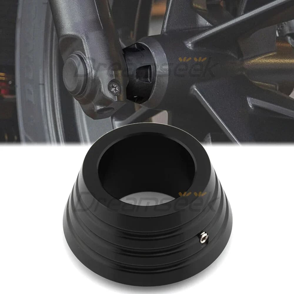 Motorcycle Black Front Right Wheel Hub Spacer Fork Bushing For Harley Sportster Davidson S 1250 RH1250S 2021 2022 2023 CNC