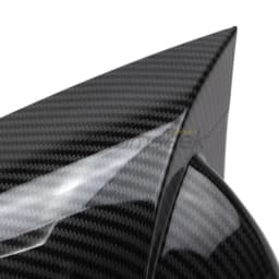 Side Door Wing Rearview Mirror Cover Cap For Mercedes-Benz GLC GLB C E S Class W205 W213 C217 Carbon Fiber Style Trim W/ Turn