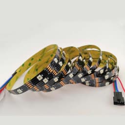 DC5V WS2813 LED Strip RGB Full Color Dual-signal Individually Addressable 30/60/144 Pixels/Leds/M WS2812B Updated Tape Light