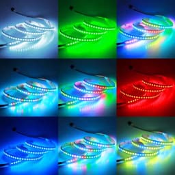 DC5V WS2813 LED Strip RGB Full Color Dual-signal Individually Addressable 30/60/144 Pixels/Leds/M WS2812B Updated Tape Light