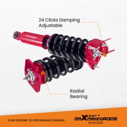 Coilover 24 Way Damper Adjustable Suspension fit Infiniti G37 RWD 08-15 370Z 09+
