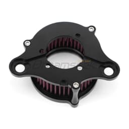 Black Motorcycle Air Cleaner Intake Filter Kits for Harley-Davidson Sportster XL883 XL1200 XL883N XL1200X 1988-2023 CNC Aluminum