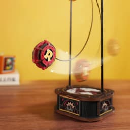 Robotime Rokr 3D Puzzle Toy Sky Captain DIY Pendulum for Desk Decoration Gifts for Kids Colleague Creative Building Blocks