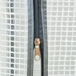 100X50X150Cm Greenhouse Pe Cover W/ Zipper Roll-Up Door Outdoor, White