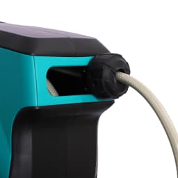 Water Hose Reel Compact Garden Patio Car Locking Auto Retract Spray Nozzle