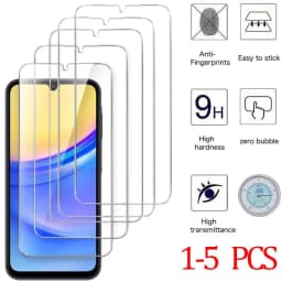 9H Screen Protector for Samsung A15 A16 A14 A25 A24 A55 A53 A52 A52S A51 A34 A35 Tempered Glass Samsung Galaxy A15 Protection