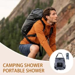 Solar Shower Bag Portable 20l Shower Bag Lightweight Hot Water System Survival Gear And Equipment For Climbing Travel Outdoor