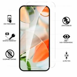 2in1 Camera Tempered Glass Case For Google Pixel 8 9 Pro XL Screen Protector Pixel8 Pixel 8 Pro 7a 6a 8a 6 9Pro Protective Film