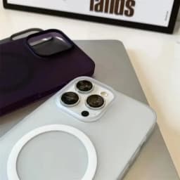 Matte Ultra-Thin for Magsafe Case For iPhone 15 16 14 11 12 13 Pro Max Plus Magnetic Wireless Charger Hard PC Translucent Cover