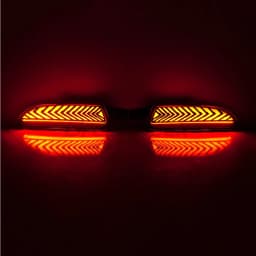 LED Rear Bumper Tail Light for Honda CR-V CRV 2012-2014 Reflector Brake with Turn Signal Lamp Blinker Indicator Smoke / Red Lens