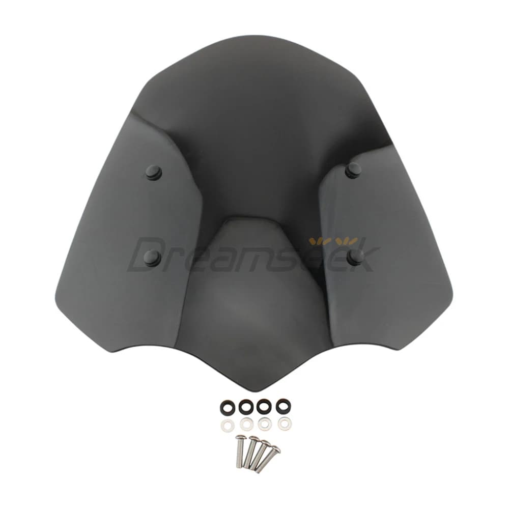 Front Fairing Windshield Windscreen for Triumph Rocket 3 3R 3GT 2019+ Motorcycle Wind Screen Wind Deflector with Bracket Black