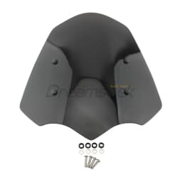 Front Fairing Windshield Windscreen for Triumph Rocket 3 3R 3GT 2019+ Motorcycle Wind Screen Wind Deflector with Bracket Black