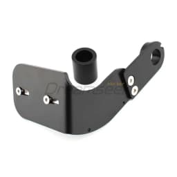 Side Mount License Plate Bracket fit Harley Softail Fat Boy FXLR FLSL 2018 2019 2021 2022 Motorcycle Relocator Holder Black