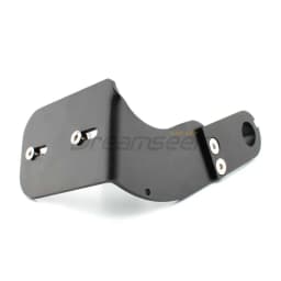 Side Mount License Plate Bracket fit Harley Softail Fat Boy FXLR FLSL 2018 2019 2021 2022 Motorcycle Relocator Holder Black
