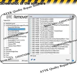 Newest DTC Remover 1.8.5.0 For KESS KTAG FGTECH OBD2 Software MTX DTC Remover 1.8.5 Keygen Full Unlimited Software for Window 7