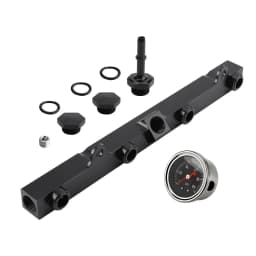 Fuel Rail Durable High Performance 6AN Fittings Aluminum for Honda K20 K24