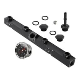 Fuel Rail Durable High Performance 6AN Fittings Aluminum for Honda K20 K24