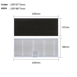 For Viomi S9 Side Brush HEPA Mops Dust Bag Robot Vacuum Filter Vacuum Cleaner Accessories Replacement