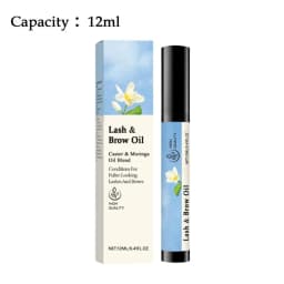 Lash Growth Oil Eyelash Nourishing and Growth Oil Portable Eyelash and Brow Oil Eyebrow Enhancer to Boost Lashes for Women