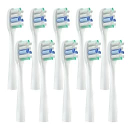 Replacement For Usmile Y1/U1/U2 Toothbrush Heads Pink Smart Electric Tooth Clean DuPont Brush Nozzles Heads 4/10Pcs/Set