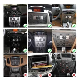 ESSGOO 7" Android 14 Car Stereo Radio Carplay Android Auto For Opel Vauxhall Corsa C/D Antara Astra Zafira RDS Wifi Mirror Link