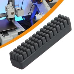 for Bambu Lab A1/A1 Mini Wiper Silicone Brush Hotbed Mounted Scrubbers Cleaning Tool 3D Printer Parts