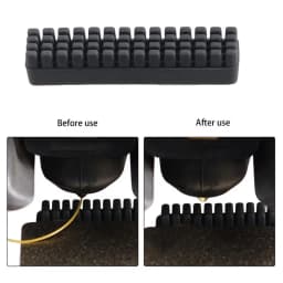 for Bambu Lab A1/A1 Mini Wiper Silicone Brush Hotbed Mounted Scrubbers Cleaning Tool 3D Printer Parts