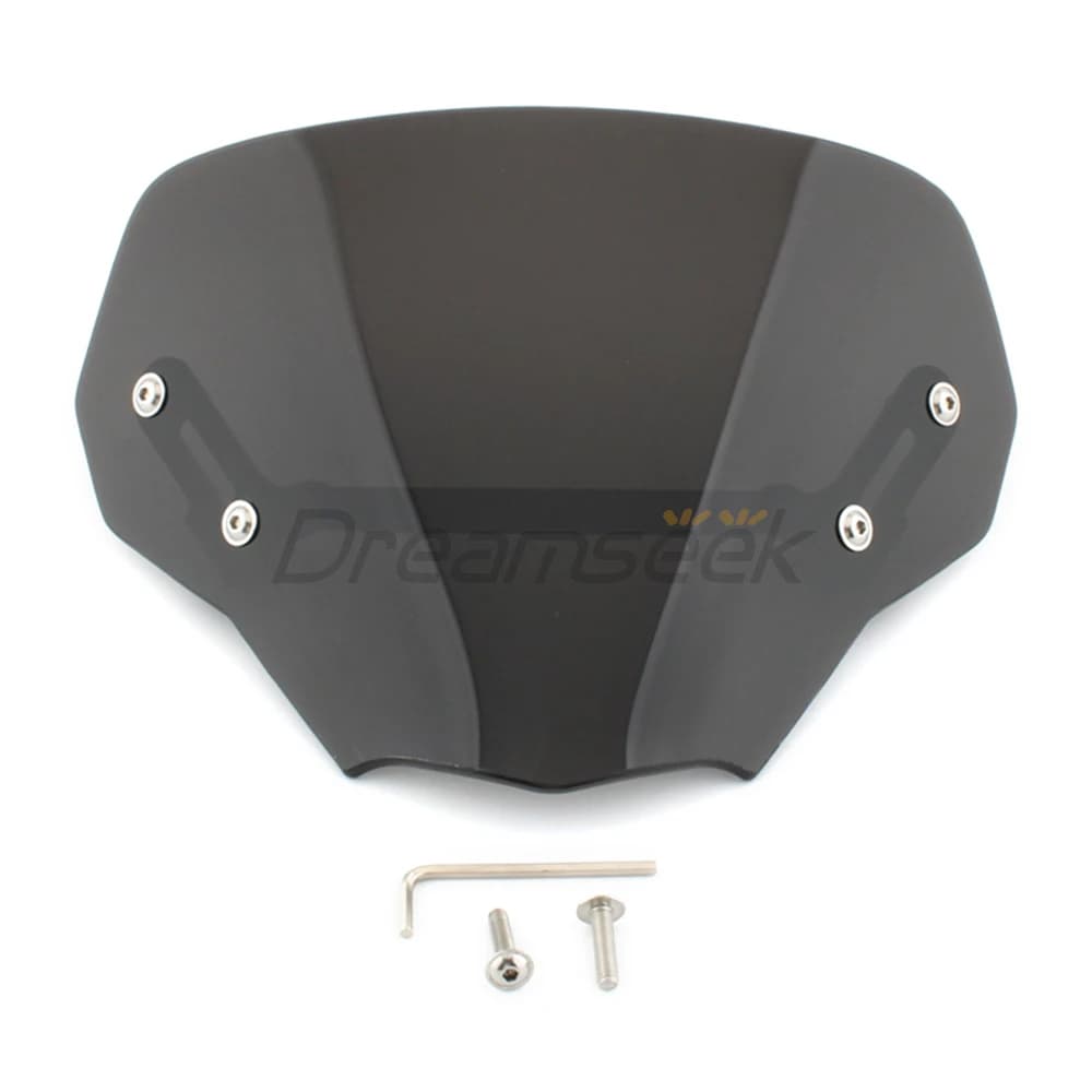Front Windshield Deflector Support for Honda CB750 Hornet 2023 2024 2025 Black Fairing Windscreen Motorcycle Wind Shield Screen