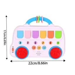Animal Popping Game Baby Musical Toys Interactive Popping Animal Musical Toys Educational Color Sorting Toys For 1-3 Year Old